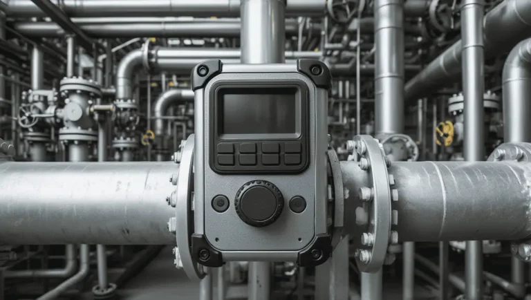 Pipeline Detection Gas Detection Sensor Mounted On Industrial Pipeline
