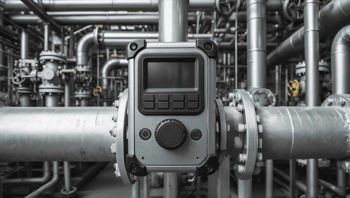 Pipeline Detection Gas Detection Sensor Mounted On Industrial Pipeline