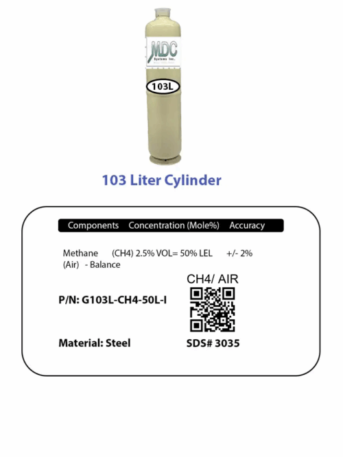 Cylinder Steel 103l Ch4 50lel