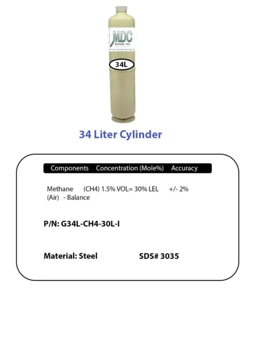 Cylinder Steel 34l Ch4 30lel