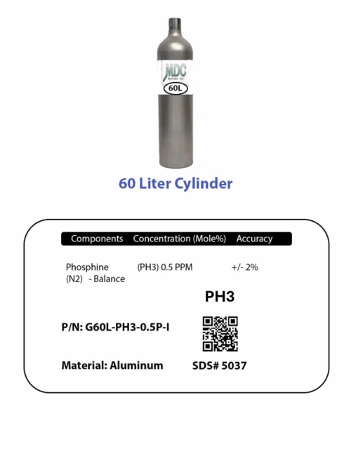 Cylinder And Label 60l Ph3 0