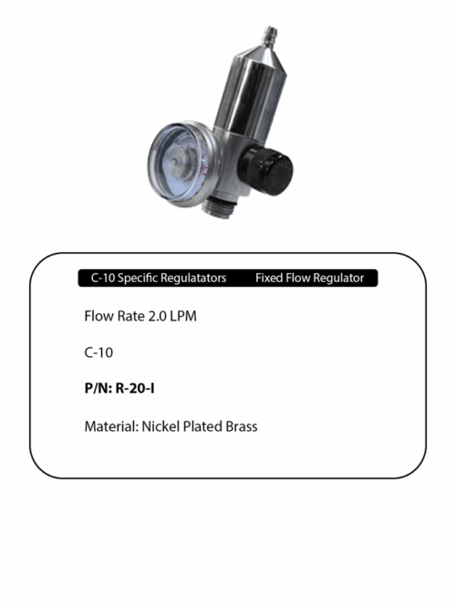 Fixed Flow Rate C 10 2.0 Lpm