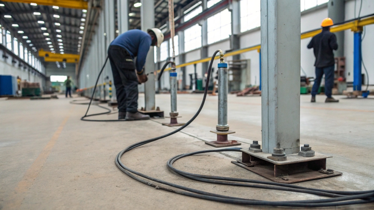 Grounding Equipment To Control Static Electricity In Industrial